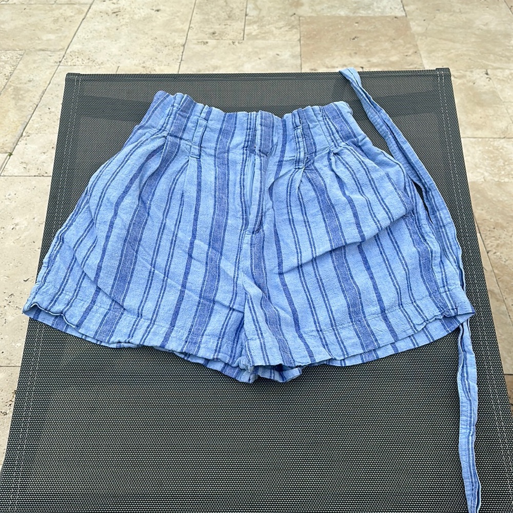 Blue shorts
